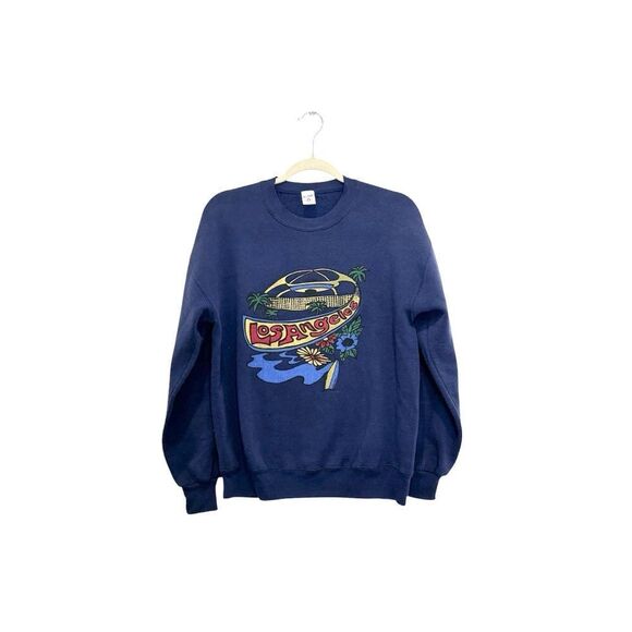 RE/DONE LAX Sweatshirt in Navy blue - Picture 6 of 9